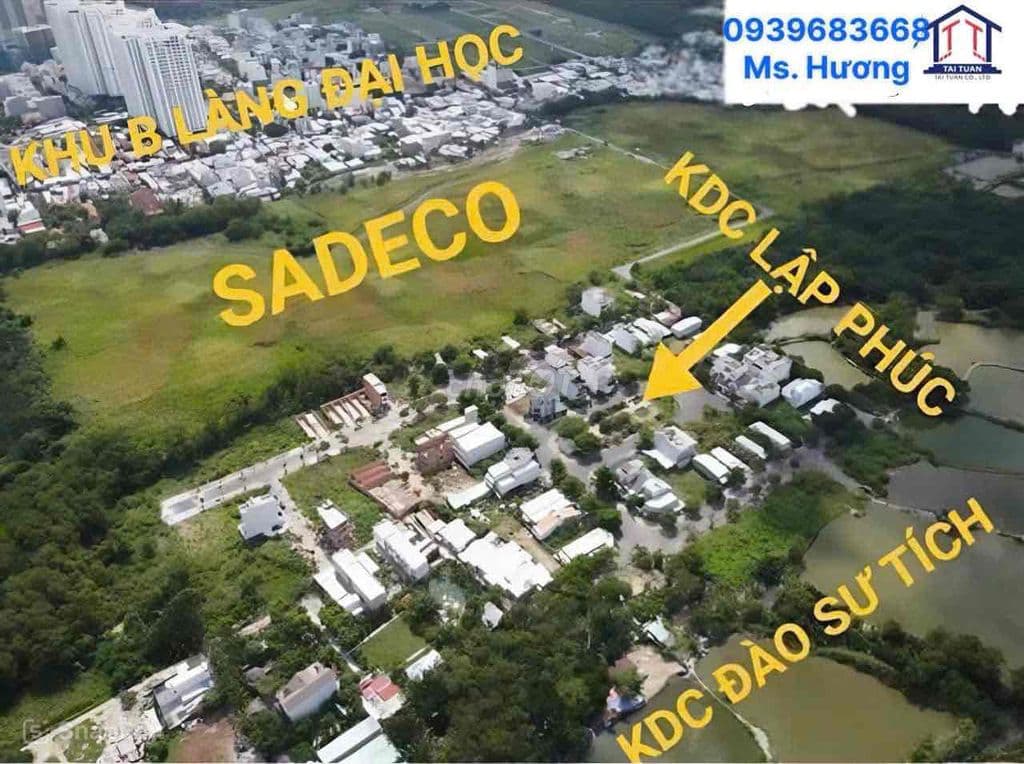 ĐẤT SỔ ĐỎ KDC LẬP PHÚC.PHƯỚC KIỂN NHÀ BÈ.