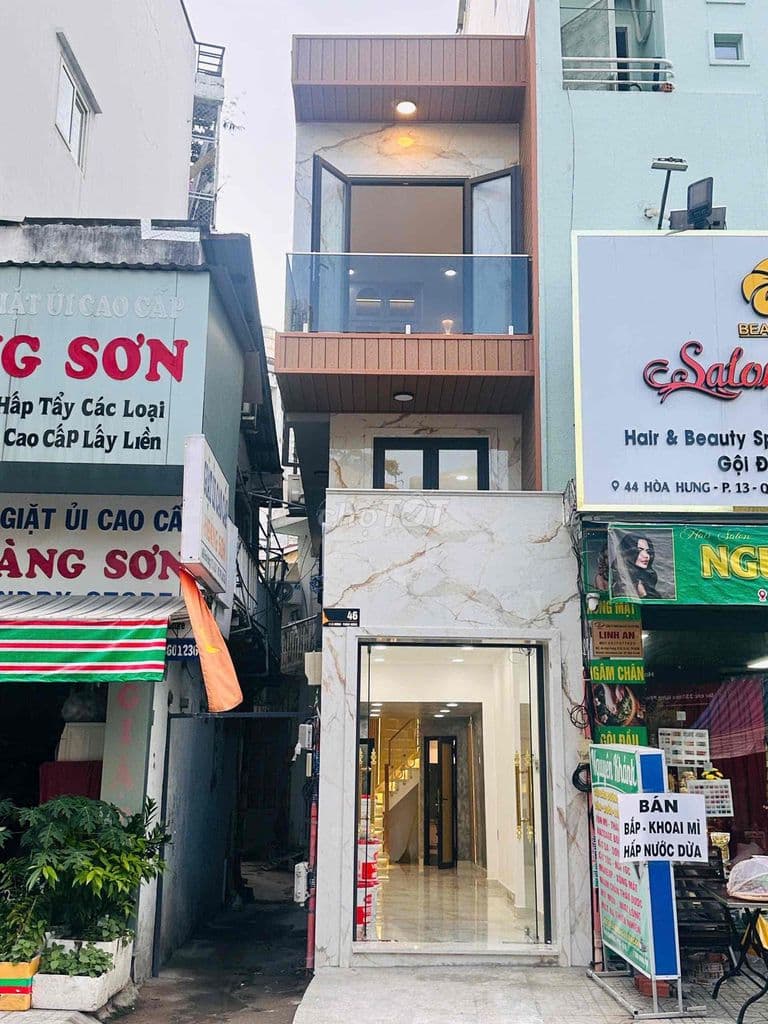 GÓC 2 MẶT TIỀN 46 HOÀ HƯNG PHƯỜNG HOÀ HƯNG QUẬN 10