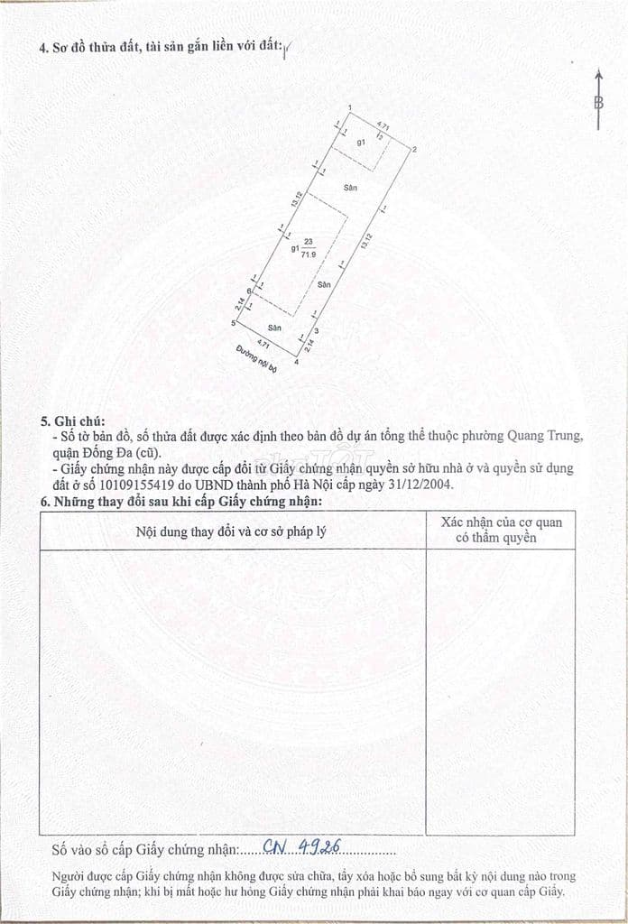 Chính chủ cần bán nhà phân lô oto đậu trước nhà và vào nhà tại số 47, - Ảnh 3
