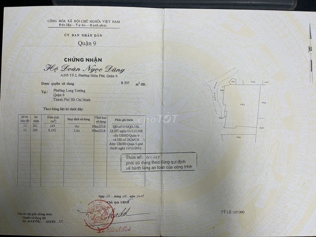 Đất Long Trường sát đường vành đai 3, trung tâm TP Thủ Đức tương lai.