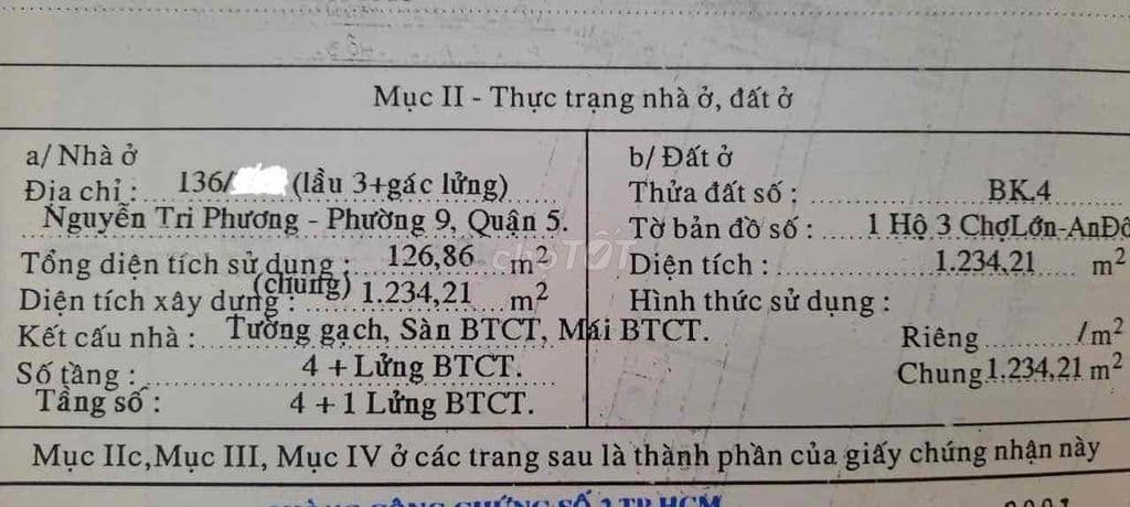 127m2 căn hộ 136 nguyễn tri phương quận 5 - Ảnh 2