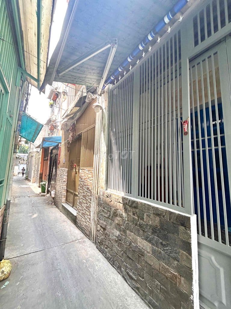 Bán nhà Đ.Xóm chiếu, ngang 3.5m nở hậu Cách 5 căn ra MT xe hơi, - Ảnh 2