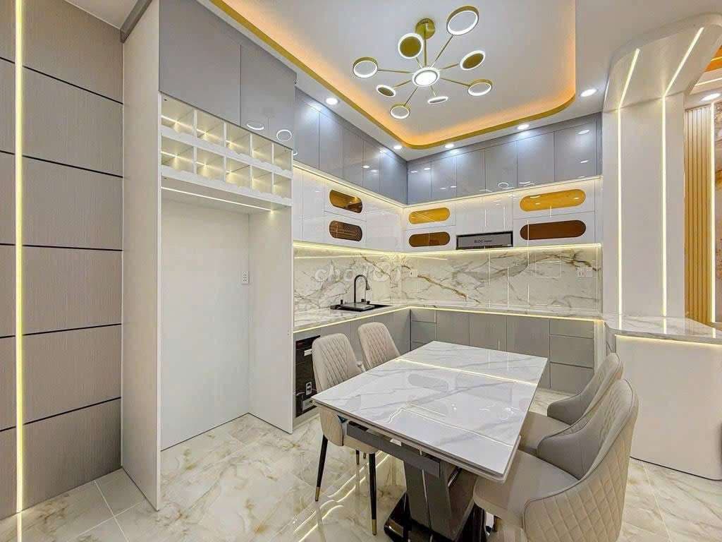 NHÀ MỚI FULL NỘI THẤT,ĐƯỜNG XE HƠI,NGANG 5M, HUỲNH TẤN PHÁT PHÚ THUẬN - Ảnh 3