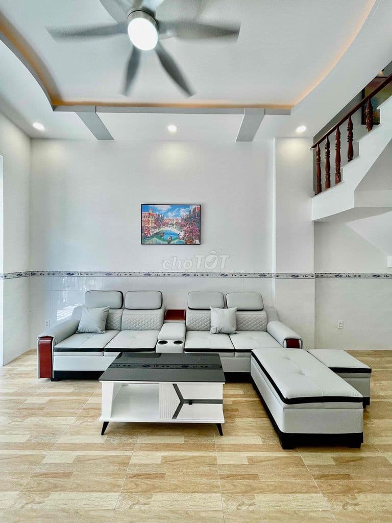 nhà thạnh xuân Q12 1 trệt 1 lầu 50m2 hẻm xe hơi - Ảnh 3