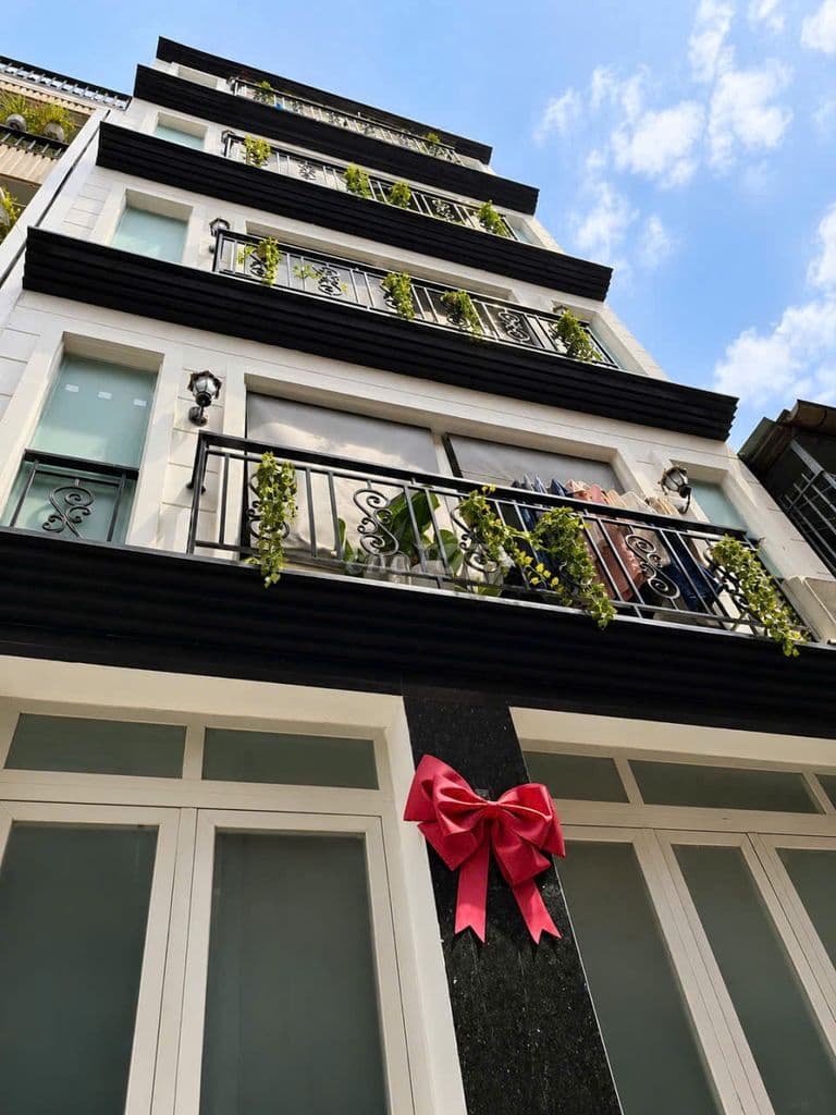 Bán nhà Trần Văn Đang,P9,Q3.DT: 5.5x8m( 5 tầng-9PN) TN :600tr/năm (6%) - Ảnh 2