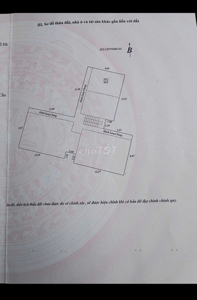 CHÍNH CHỦ CẦN BÁN NHÀ KHU TẬP THỂ B13 - Ảnh 3
