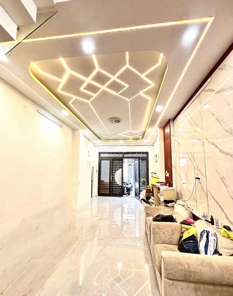 B.Tân 54m2 (4 × 12.5 ) 4Tầng Gần chợ Gò Xoài hẻm Xe Hơi - Ảnh 2