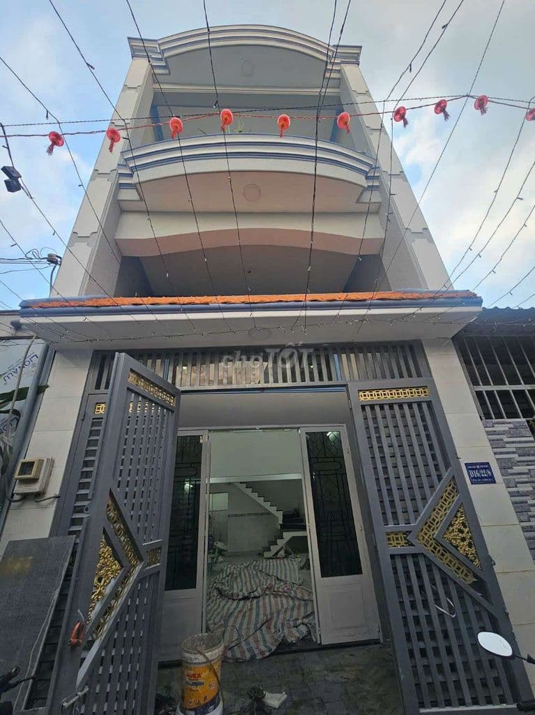 Bán nhà võ văn vân 1T+ 2 lầu 4pn ,2w đường 4m DT: 4x14m - Ảnh 2