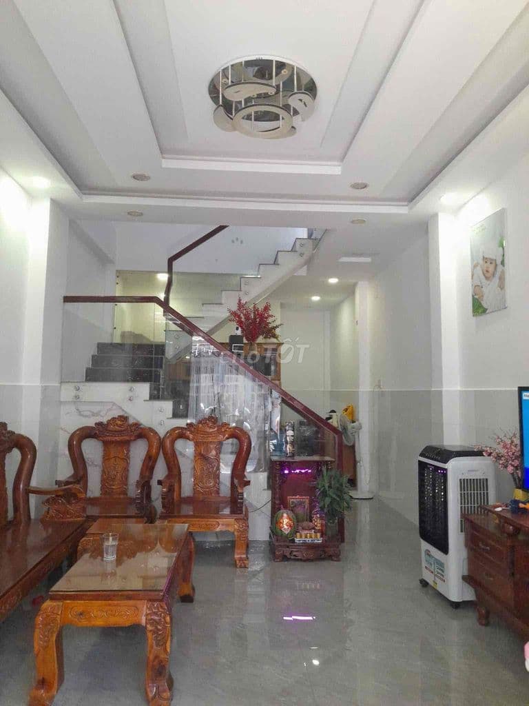 NHÀ ĐẸP 4*12m Hẻm 4m Ngay CHỢ ẤP 4 NGUYỄN THỊ TÚ GẦN TRUNG TÂM NGÃ 5 - Ảnh 2