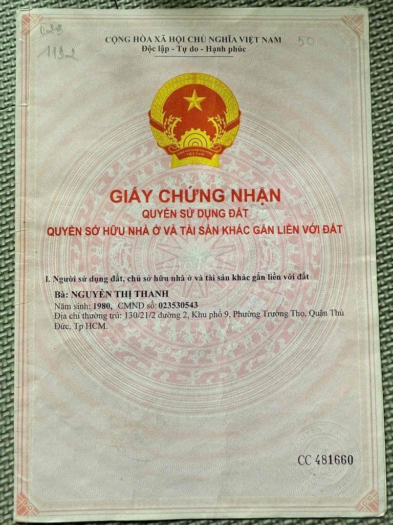 Bán Đất nền quận 9 cũ - Ảnh 2