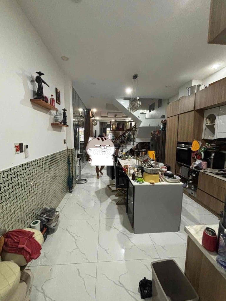 Nhà 3 Tầng mặt tiền hẻm đường Tạ Quang Bửu P6 Q8 - Ảnh 2