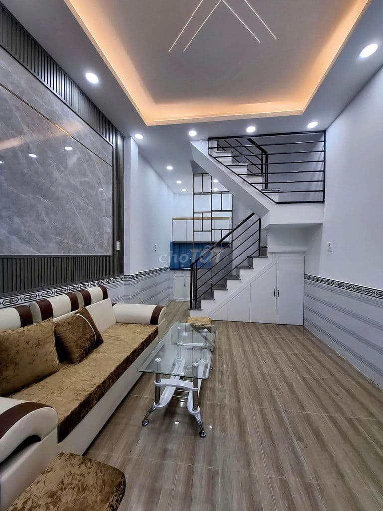 Nhà 1 trệt 2 lầu có 3PN ở Tân Thới Hiệp 21 Q12 gần siêu thị Metro - Ảnh 2
