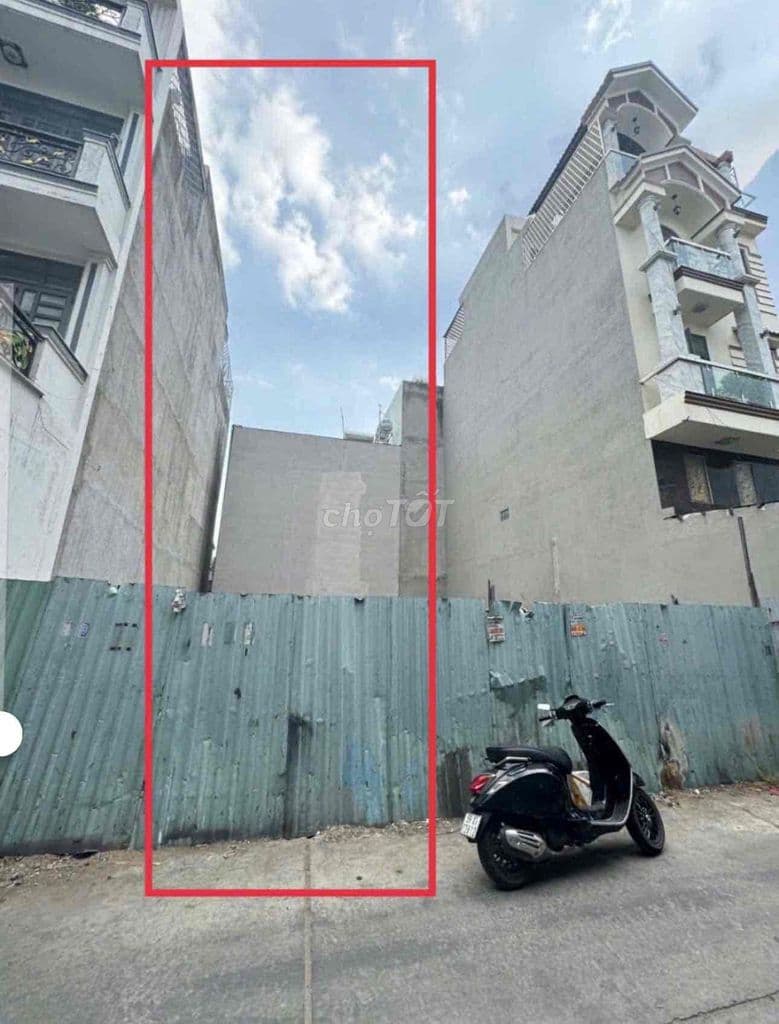 HẺM 6M THÔNG- 5,2x15 CN 75m2 - XD Tự Do