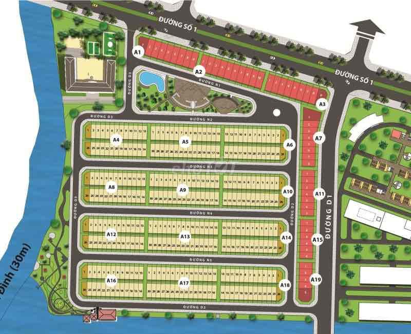 CẦN BÁN GẤP ĐẤT NHƠN ĐỨC – KDC VẠN PHÁT HƯNG, VIEW BỜ KÊNH CỰC ĐẸP