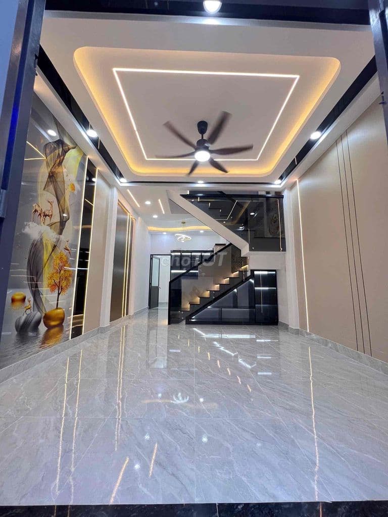 Nhà phố cao cấp trệt lầu (3pn&2wc) vt Ngay trung tâm chợ gà sát Q12 - Ảnh 2