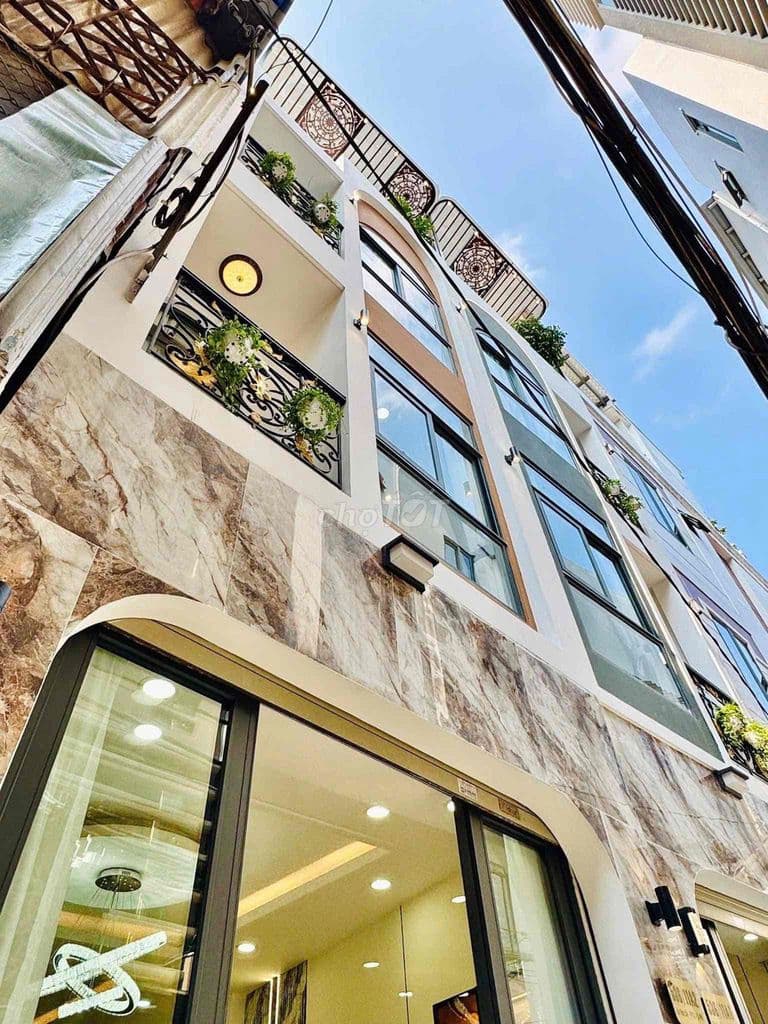 🏠 LÊ VĂN SỸ PHÚ NHUẬN - NHÀ 4 TẦNG MỚI - NỞ HẬU 4.8M TÀI LỘC - Ảnh 2