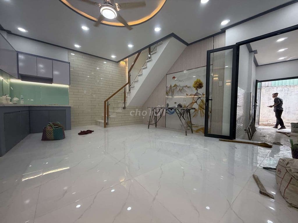 Q6, Hẻm Hậu Giang, Nhà mới đẹp 2 tầng 3pn,vs, Nhỉnh 3T