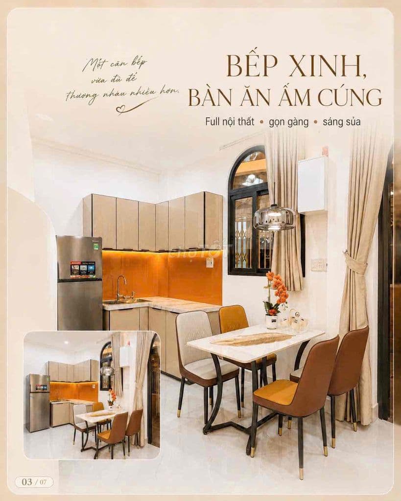 NHÀ MỚI PHAN VĂN TRỊ SÁT BÊN PHẠM VĂN ĐỒNG - Ảnh 2