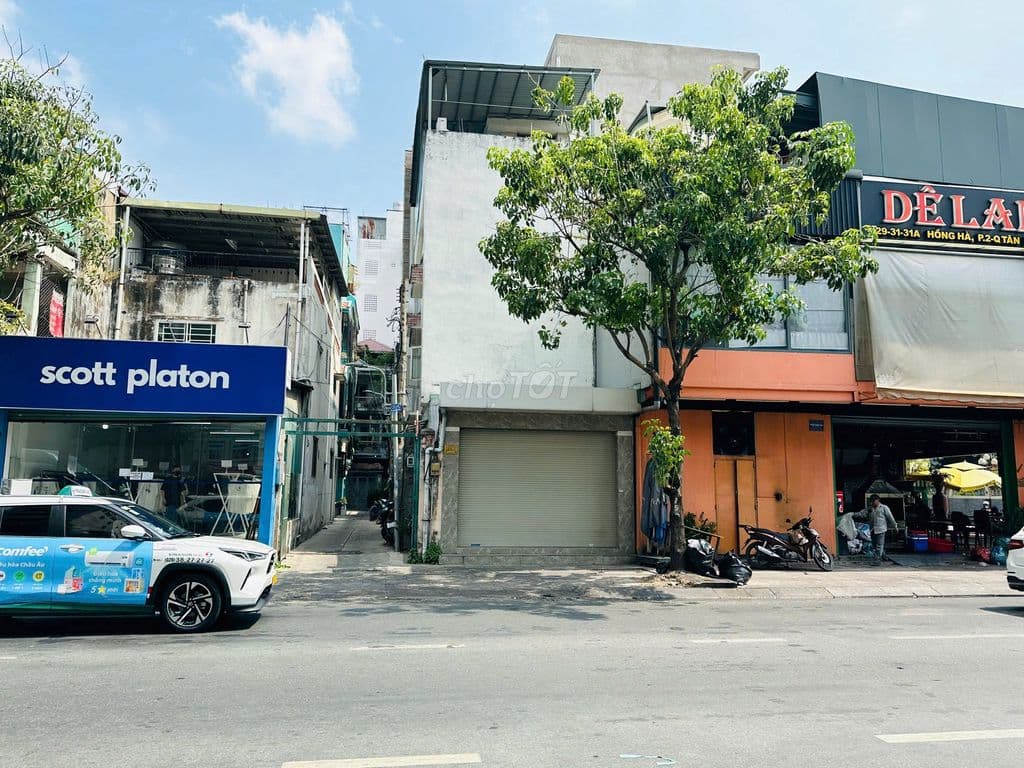 Góc 2 MT đường Hồng Hà 5.3x21m, 2 lầu ST,giá: 230tr/m TL, Q Tân Bình - Ảnh 2