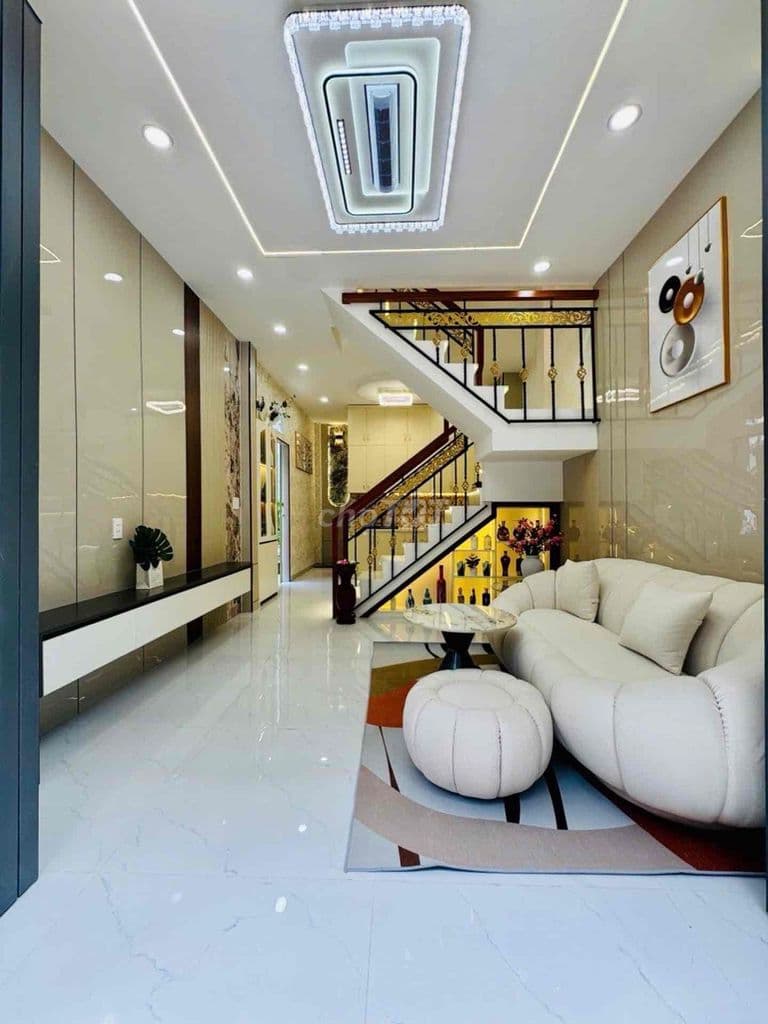 Nhà đẹp hẽm ÂU DƯƠNG LÂN Q8 Căn góc 2 mặt - Ảnh 3