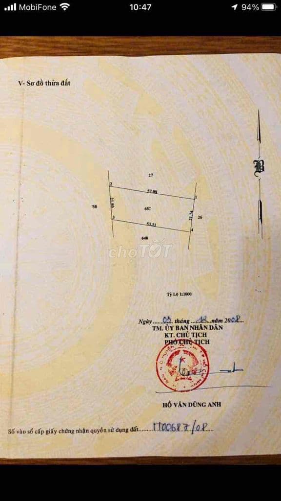 Chính chủ cần bán 1184,6 m2 đất nông nghiệp tại Phước Thạnh - Ảnh 2