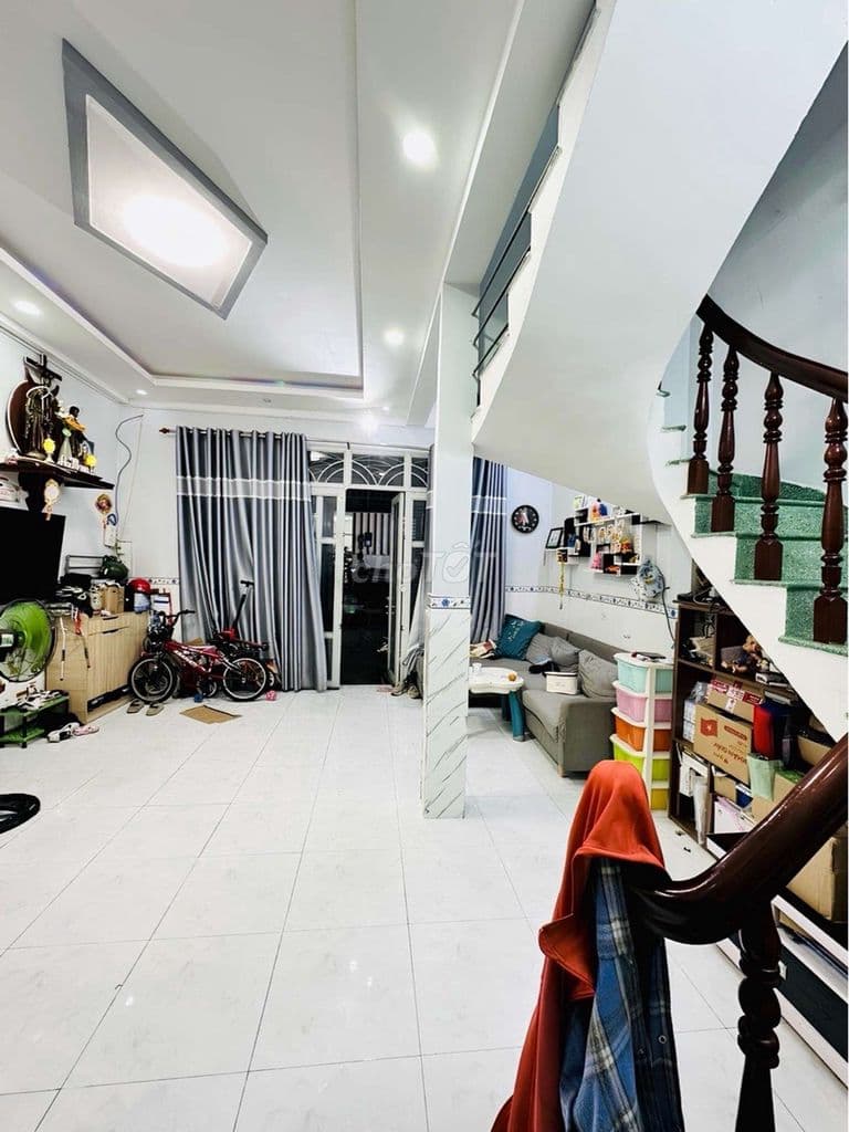 Nhà Bán sát mặt tiền Trần Tấn - Tân Phú - 38m2 - sổ hồng riêng giá tốt - Ảnh 2