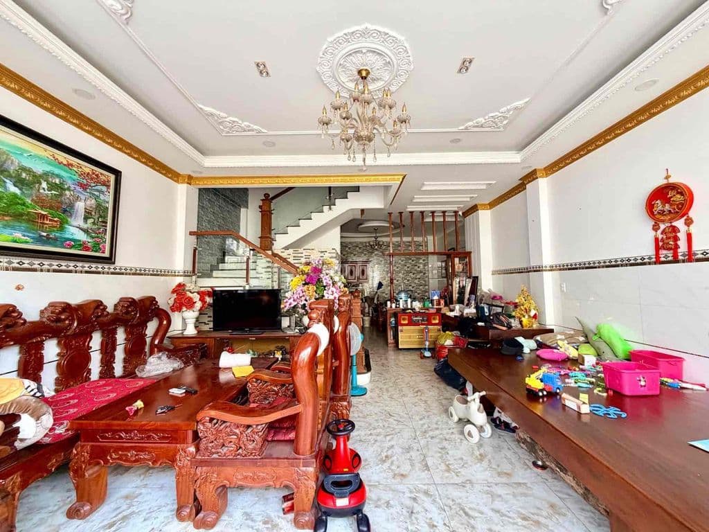 Nhà đẹp khu phân lô - Lê Đức Thọ - 4 Tầng BTCT - 78m2 ( 6x13 ) A4 - Ảnh 3