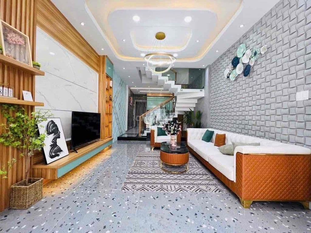 84m² Nhà 4 Tầng Hẻm 6m Ngay Cityland Nguyễn Văn Lượng Chỉ 6.79 tỷ