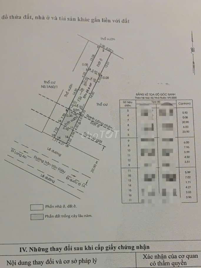 Bán nhà mặt tiền đường Trần Văn Giàu (6×50) - Ảnh 3