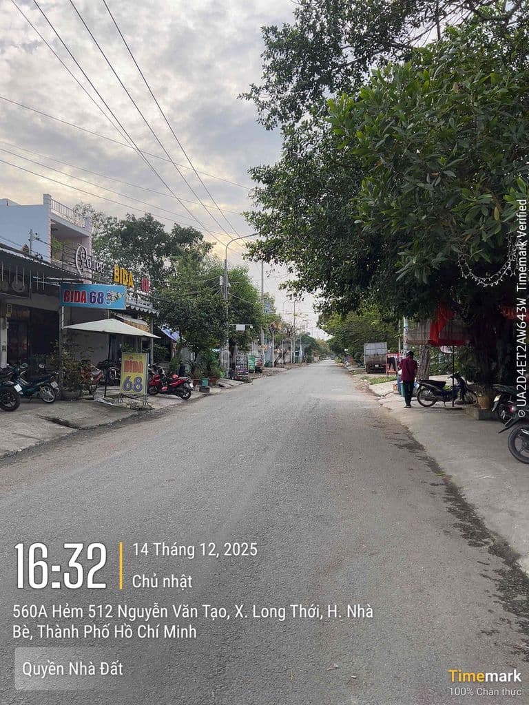 Đất thổ cư MT hẻm 512 Nguyễn Văn Tạo, Long Thới - Ảnh 2