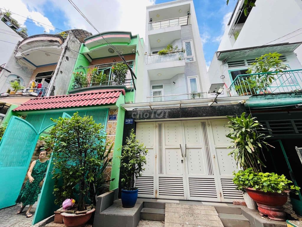 Nhà Đẹp - Hẻm Nhựa - Khu Dân Trí - 4x20m vuông - Nhà 4 Tầng Mới - Ảnh 2