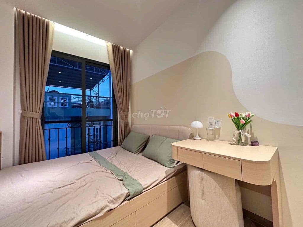 Bán CHDV 14phong thu 90tr/thang - ngang 5m 6 tầng thang máy ngay Emart - Ảnh 3