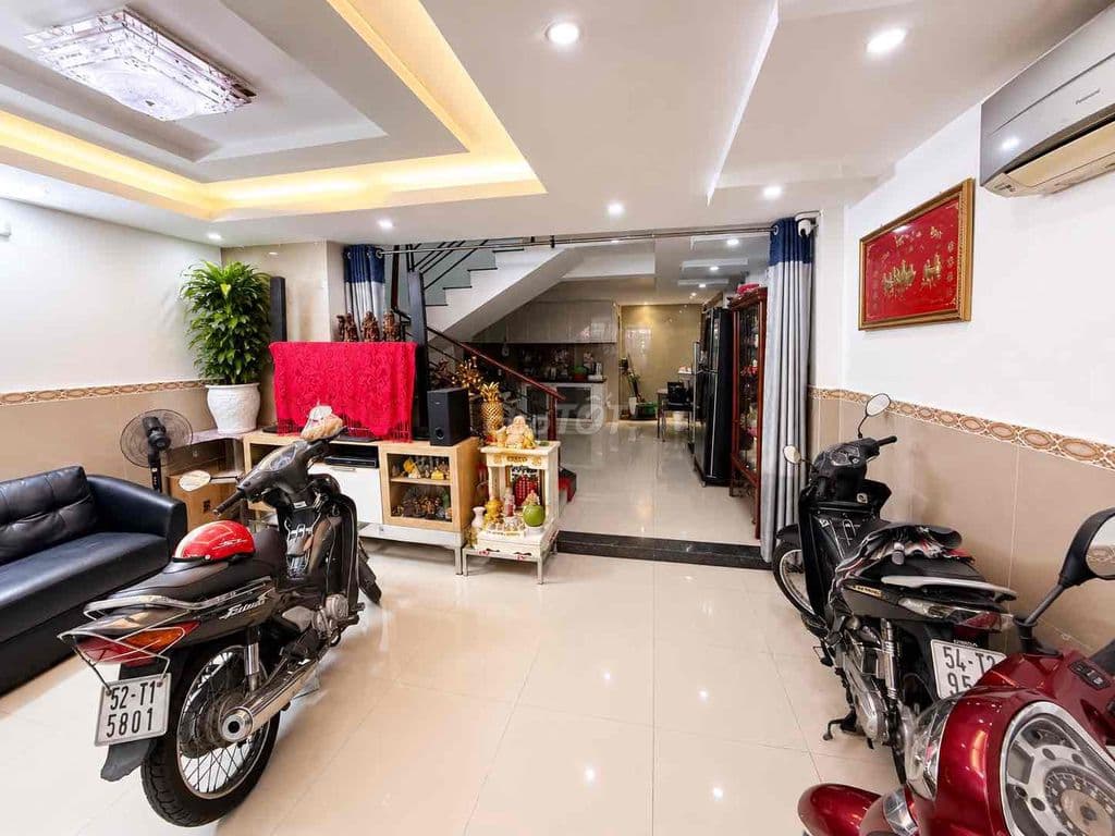 GIẢM 200TR‼️NHÀ 4 TẦNG, XE HƠI VÀO NHÀ LÂM VĂN BỀN-5x14- CHỈ 10.3 TỶ TL