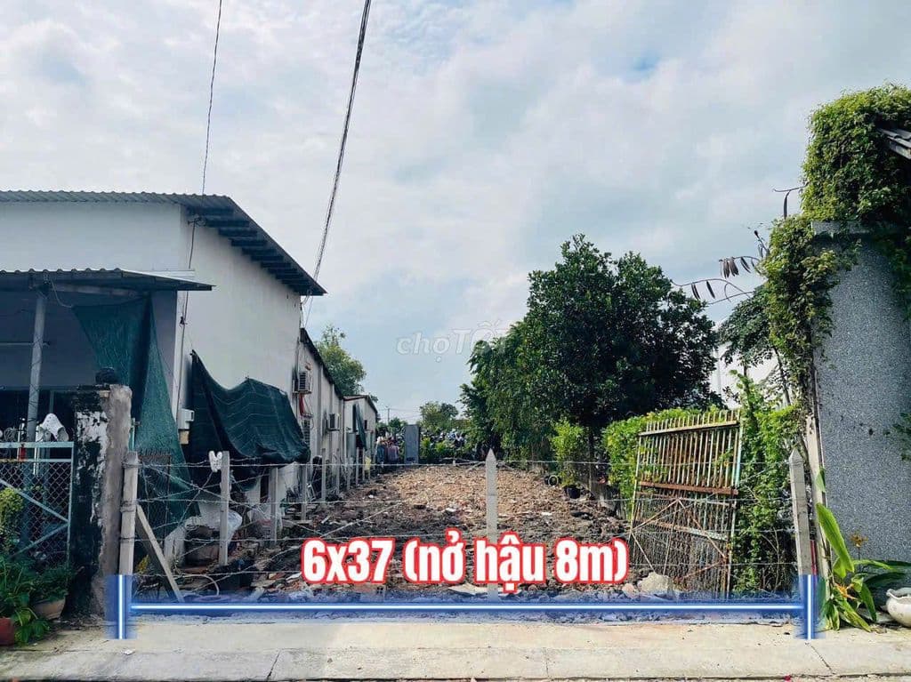 Bán lô đất 277m2 (nở hậu 8,6m) Ngay trung tâm Thị Trấn Củ Chi