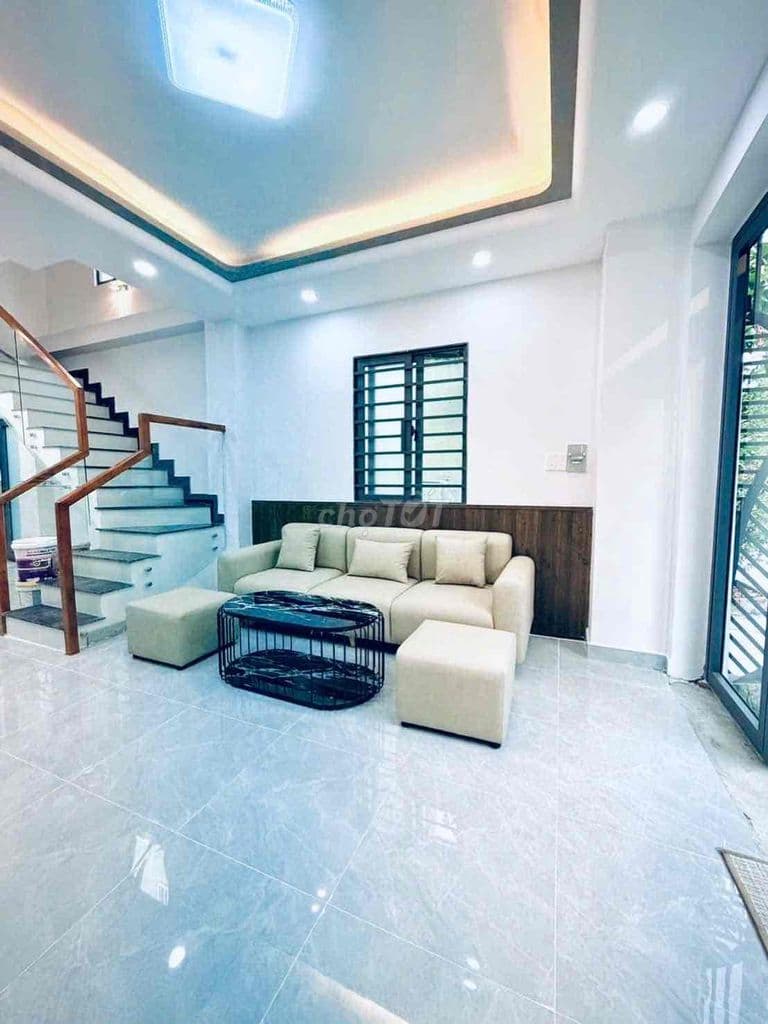 NHÀ MỚI CÁCH BÀ HOM Q6 750M - HẺM Ô TÔ TỚI NHÀ - 48M2 - 3PN - GIÁ NHỈN - Ảnh 3