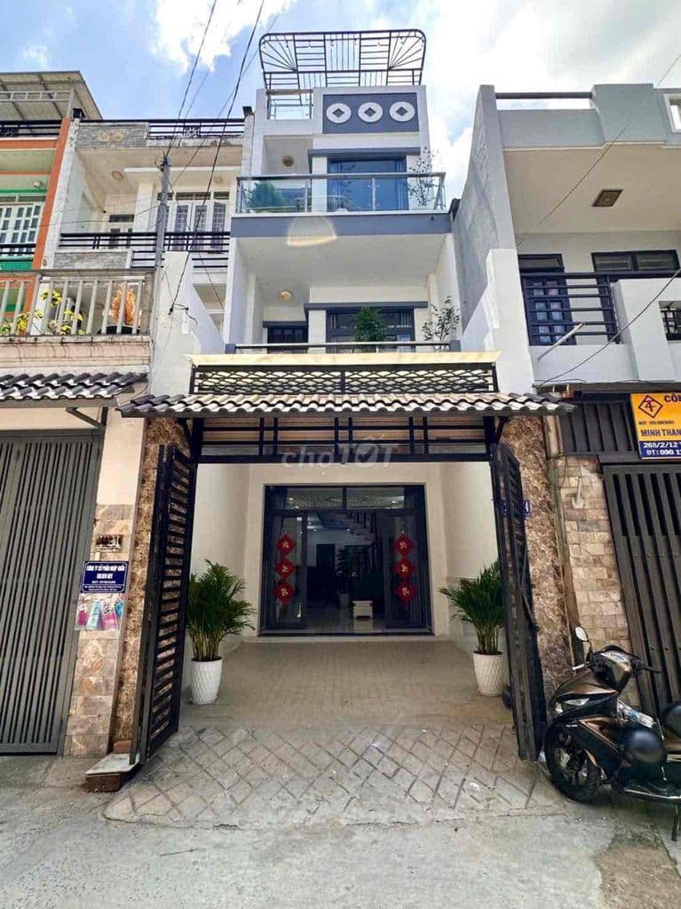 Nhà 1/ Tô Ngọc Vân - ( 4 x 19 - SHR - 1 Trệt 2 Lầu - Sân Xe Hơi )