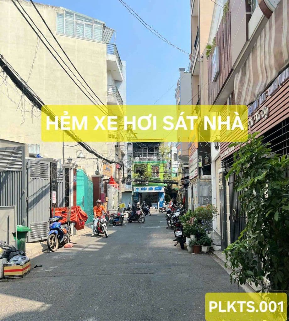 NỞ HẬU TÀI LỘC TT TÂN BÌNH GIÁP QUẬN 10 SÁT HẺM XE HƠI CHỈ NHỈNH 5 TỶ