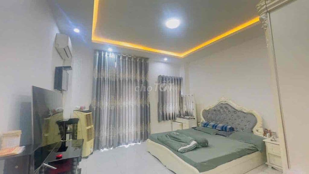 Bán nhà mới 1 trệt 3 lầu, dt 66,8m2, đường 6m khu dân cư An Ninh - Ảnh 3