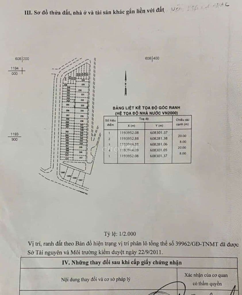 Cần bán gấp nền 8mx20m đối diện CV, KDC An Phú An Khánh, hàng hiếm