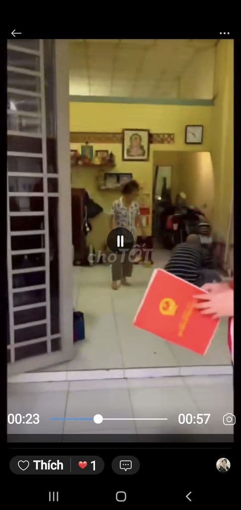 Nhà cấp 3 be tong cốt thép đườngsố 6.p L Xuân Thủ Đức không quy hoạch