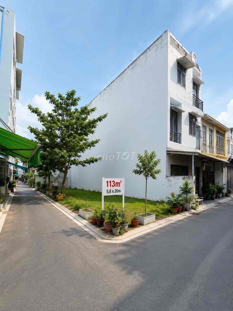 🏡 ĐẤT GÓC 2 MẶT TIỀN HUỲNH TẤN PHÁT – 113M² – 3,35 TỶ • DT : 5,6m x 2