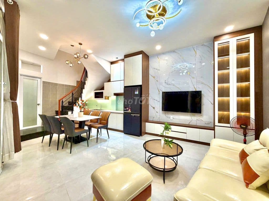 Bán gấp nhà hẻm xe hơi thông thoáng đường Bùi Văn Thêm, sổ hồng, NTCC. - Ảnh 2