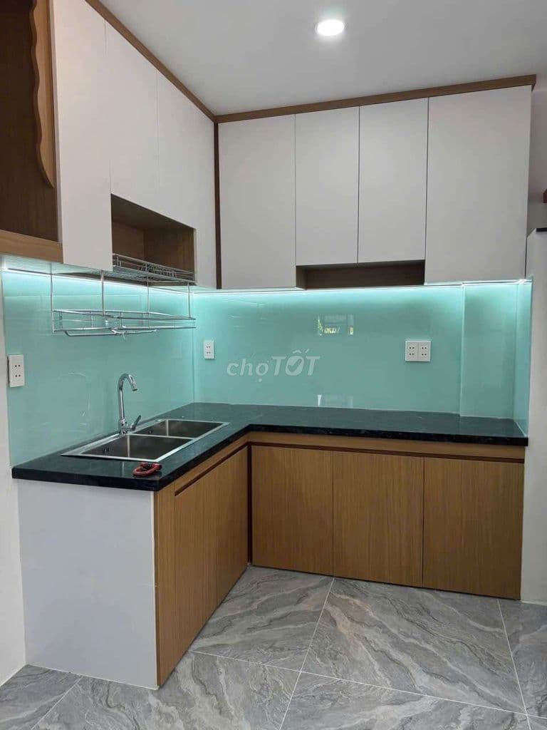 Bán nhà mới đẹp, sổ riêng, (4 x 10) trệt, 1lầu, 2PN, Hiệp Thành, Q12 - Ảnh 3