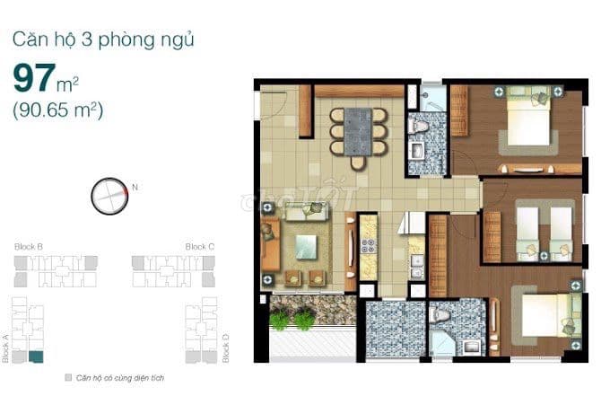 Căn hộ vị trị đẹp An Phú