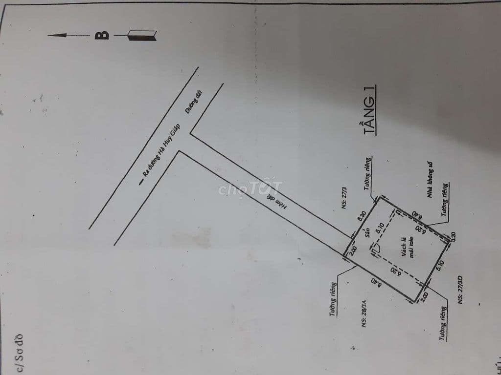 55/10/3A Đường TL50, phường Thạnh lộc , Quận 12 - Ảnh 3