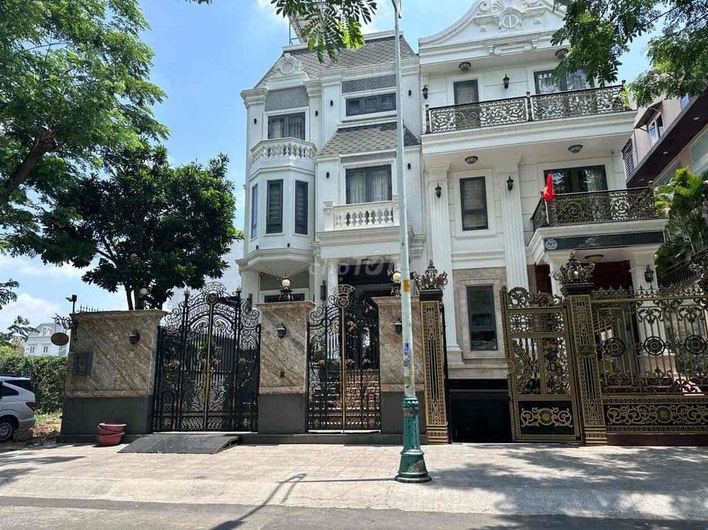 BÁN ĐẤT BIỆT THỰ KDC ĐÔNG THỦ THIÊM 8X20, ĐƯỜNG 12M, SHR