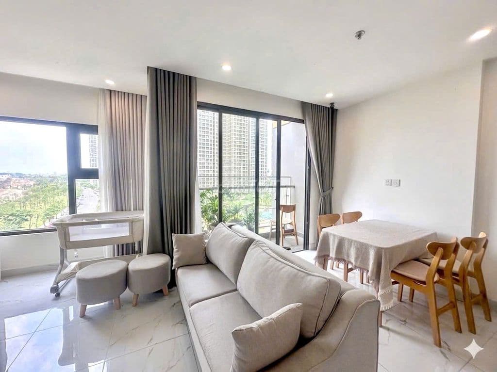 2PN+ GH 69m2 Full NT đẹp, View Hồ bơi, Sổ sẵn, Tầng thấp - 4ty350 - Ảnh 2