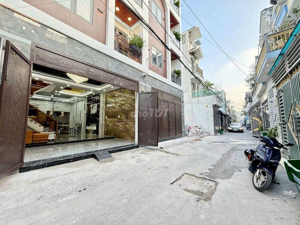 Nhà phố 5x13m đúc 4 lầu hẻm 5m 1/ ngắn Nguyễn Thị Kiểu sát Gò vấp - Ảnh 2