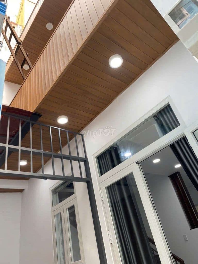 Nhà 3.8×10m + sân riêng , trệt 1 lầu hẻm 3m gần bệnh viện Nhi Đồng 1 - Ảnh 2