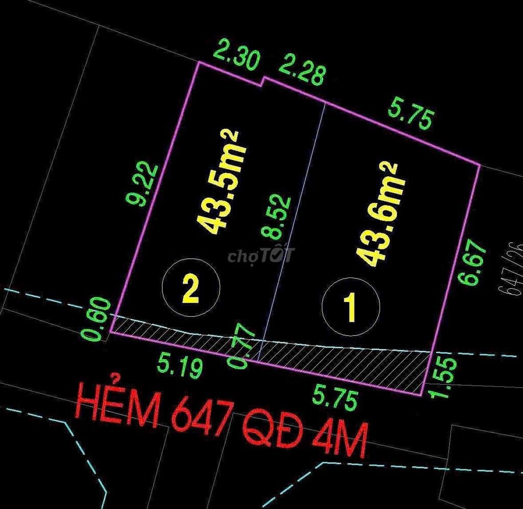 Bán 2 Lô Đất đường Lạc Long Quân ngang 11m - Ảnh 2
